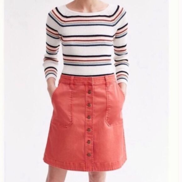 ANTHROPOLOGIE Pilcro and the Letterpress Skirt - Picture 1 of 8